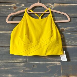 New 🆕 With Tags! lululemon athletica Vibrant Yellow Sports Bra